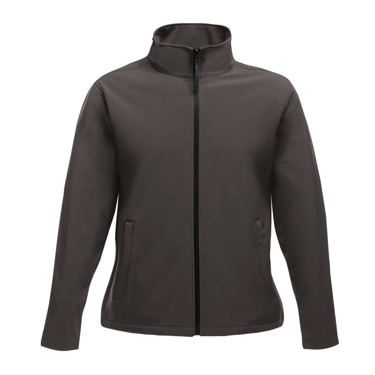 ABLAZE WOMEN'S PRINTABLE SOFTSHELL - Rock Grey/Black - colorimageurl