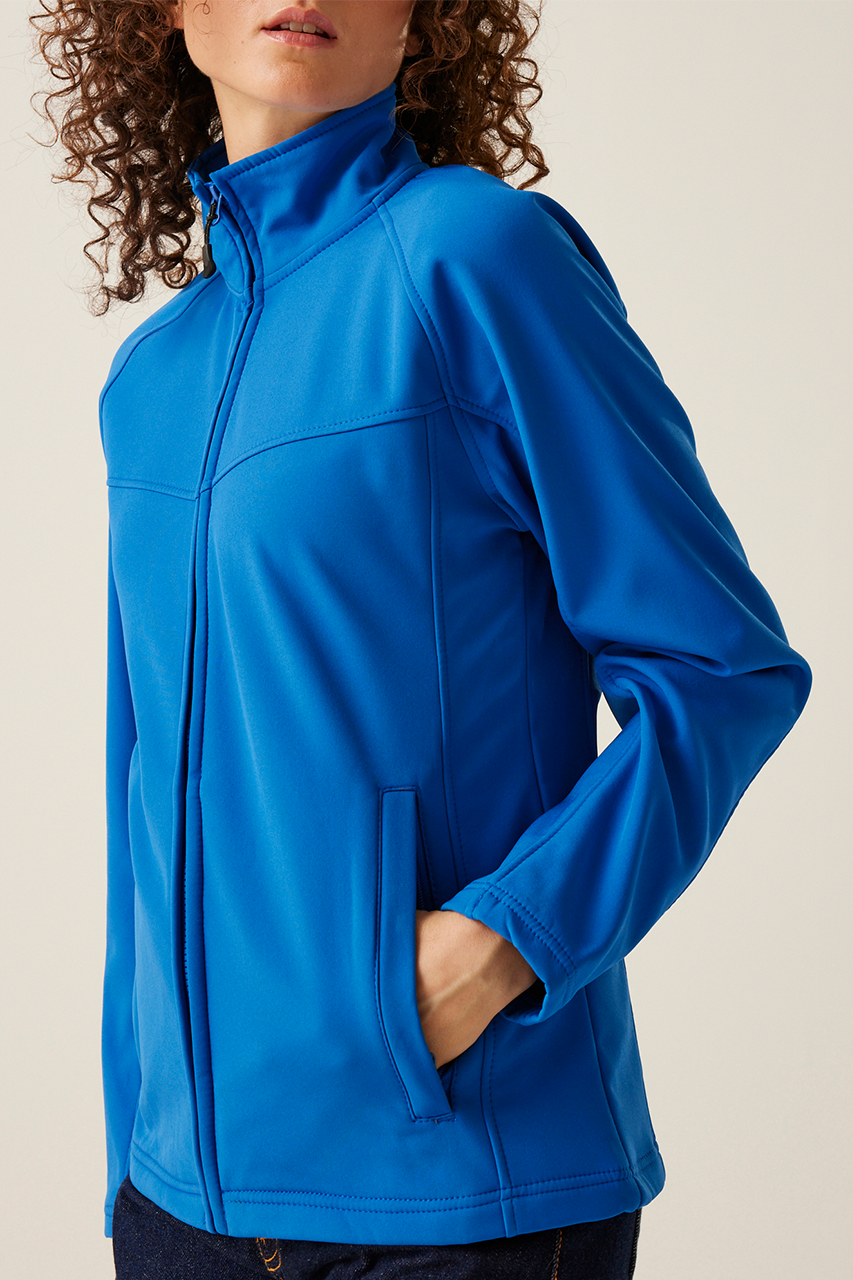 WOMEN'S UPROAR - INTERACTIVE SOFTSHELL - Oxford Blue/Seal Grey - Additional