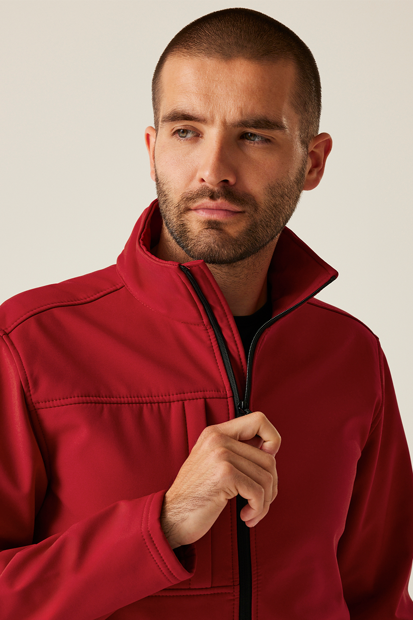 MEN'S OCTAGON II PRINTABLE 3 LAYER MEMBRANE SOFTSHELL - Bright Yellow/Black - Additional