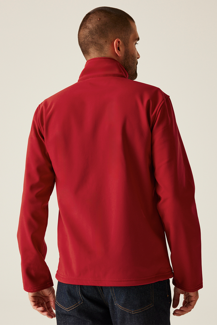 MEN'S OCTAGON II PRINTABLE 3 LAYER MEMBRANE SOFTSHELL - White/Light Steel - Additional