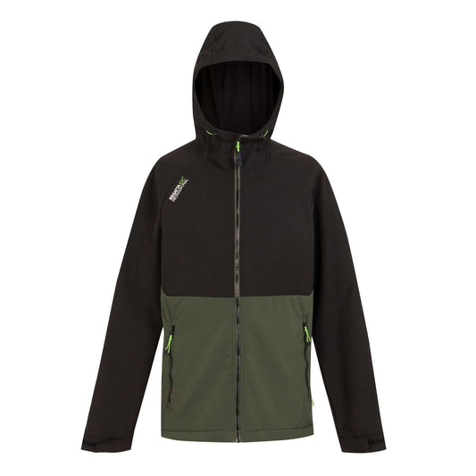 TACTICAL SURRENDER SOFTSHELL - Dark Khaki/Black - colorimageurl