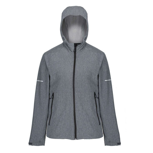 X-PRO PROLITE ECO-STRETCH PERFORMANCE SOFTSHELL - Seal Grey Marl - colorimageurl