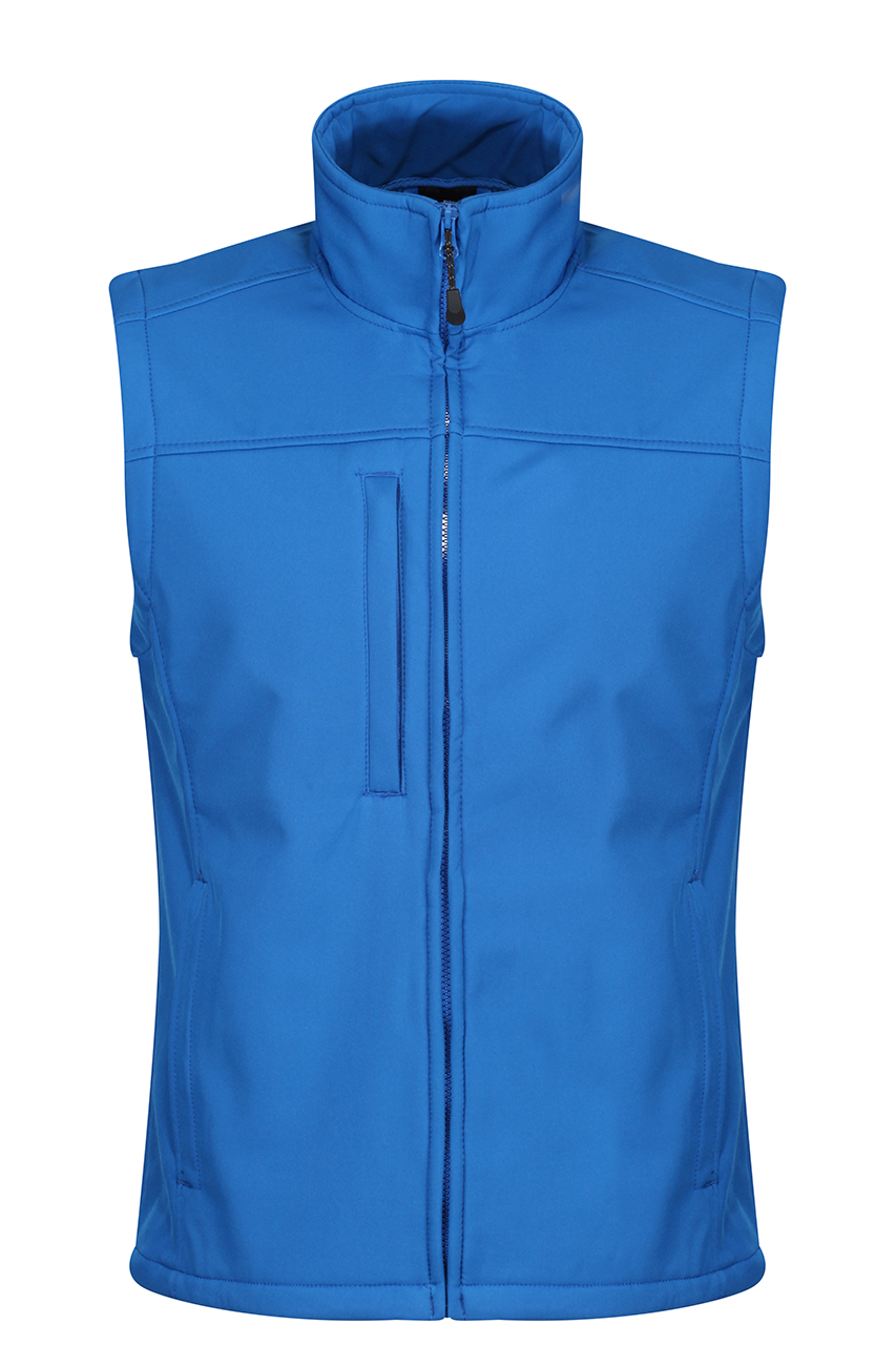 FLUX - SOFTSHELL BODYWARMER - Oxford Blue/Oxford Blue - Model
