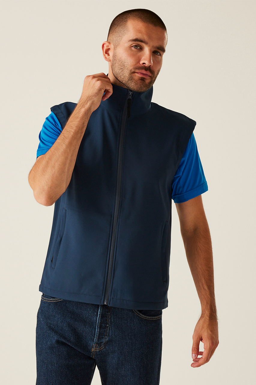 CLASSIC - SOFTSHELL BODYWARMER - Black - Model