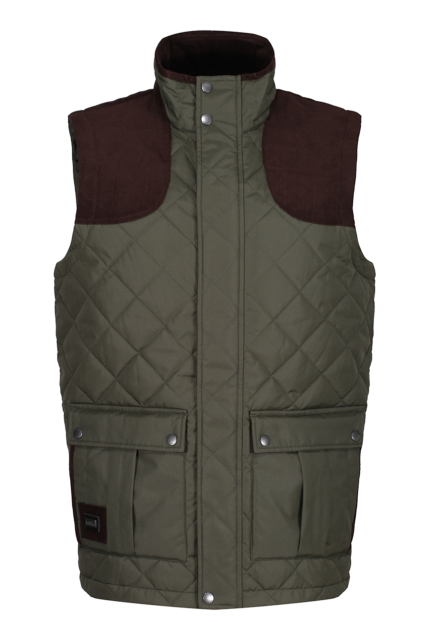 PADBURY INSULATED BODYWARMER - Navy - modelimageurl