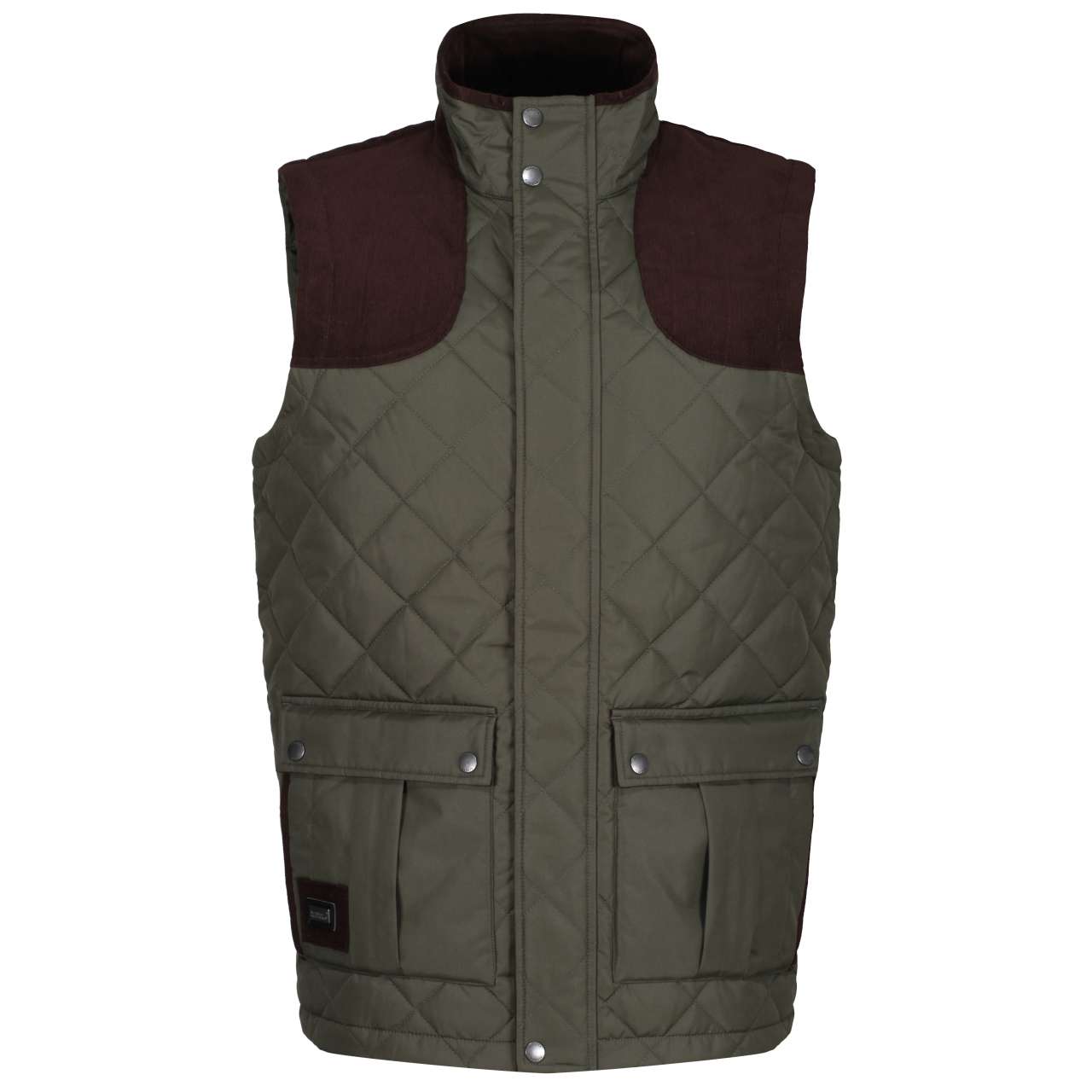 PADBURY INSULATED BODYWARMER - Dark Khaki - colorimageurl