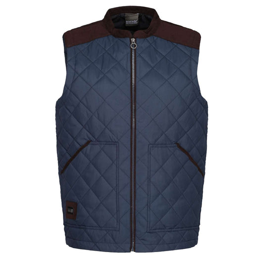 MORETON QUILTED GILET - Navy - colorimageurl