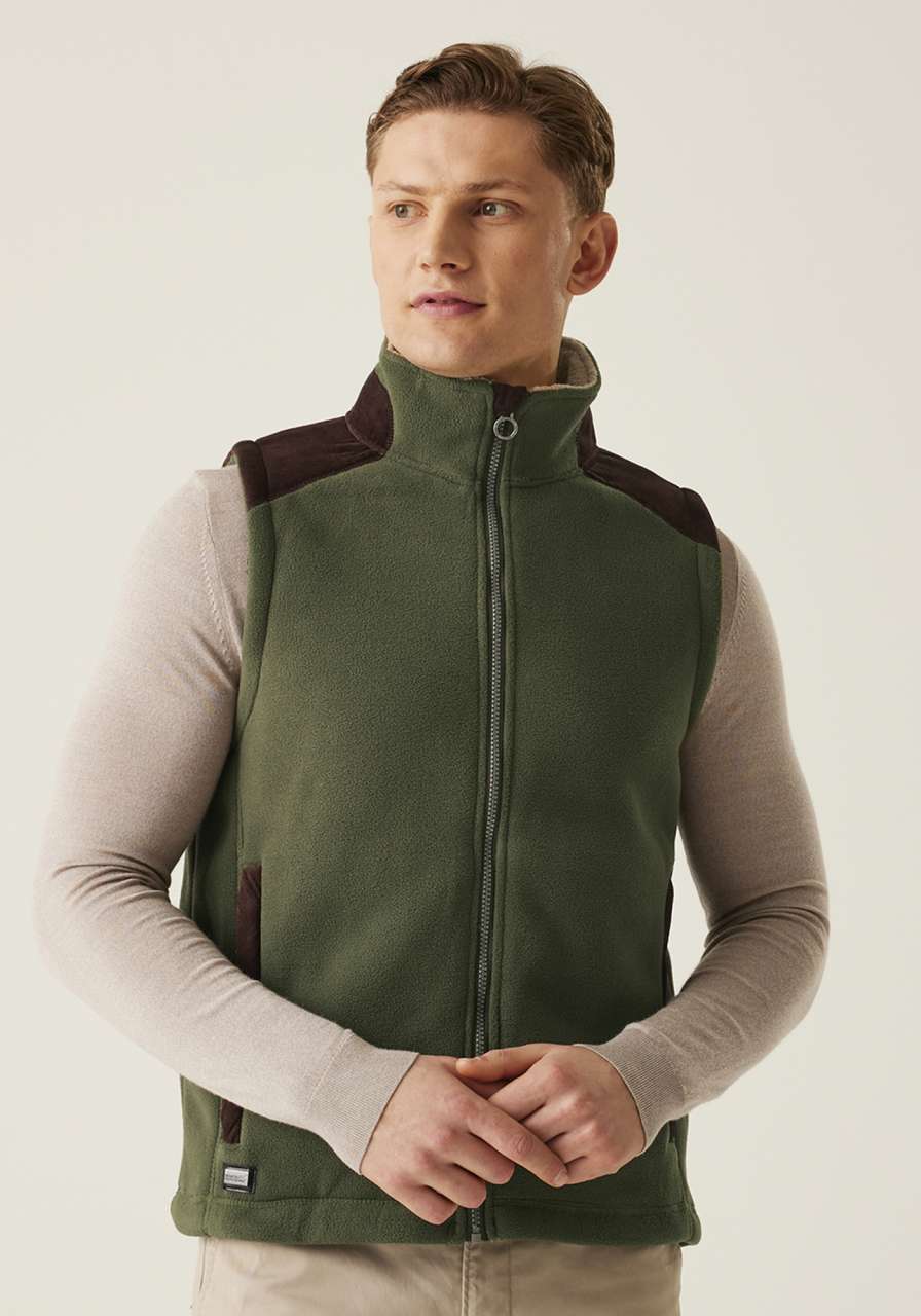 FAVERSHAM FLEECE BODYWARMER - Navy - modelimageurl