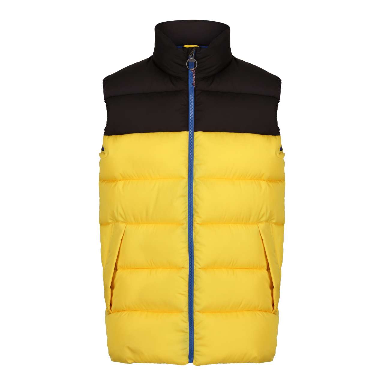 VINTAGE PUFFER VEST - Solar/Black - colorimageurl