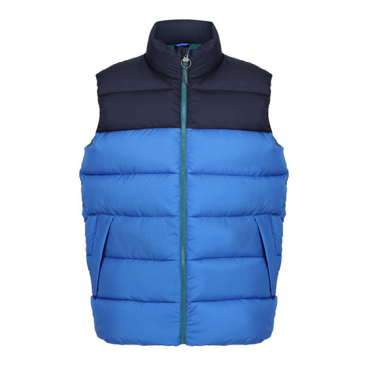 VINTAGE PUFFER VEST - Strong Blue/Navy - colorimageurl