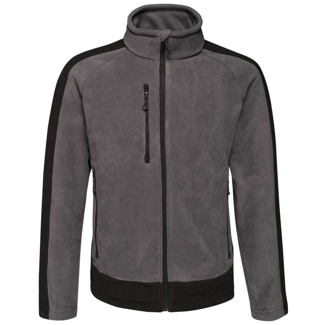 CONTRAST 300 FULL ZIP FLEECE - Seal Grey/Black - Main