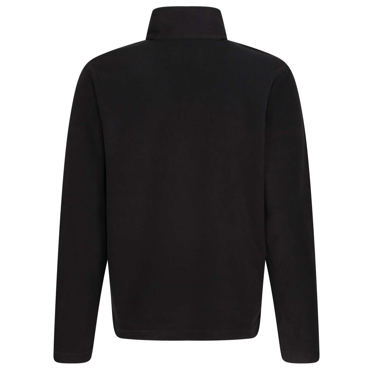 MICRO ZIP NECK FLEECE - Black - Additional