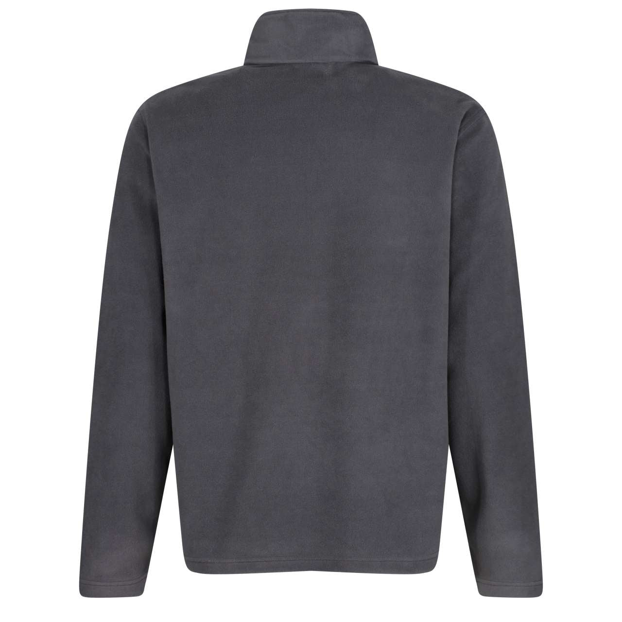 MICRO ZIP NECK FLEECE - Seal Grey - Additional