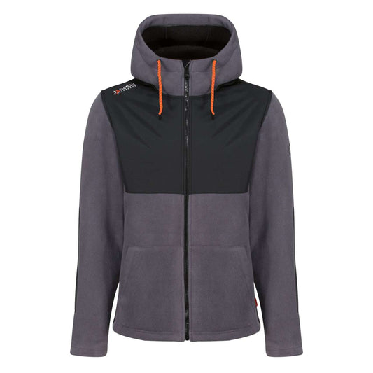 TACTICAL GARRISON HOODED WINTER JKT - Iron/Black - colorimageurl