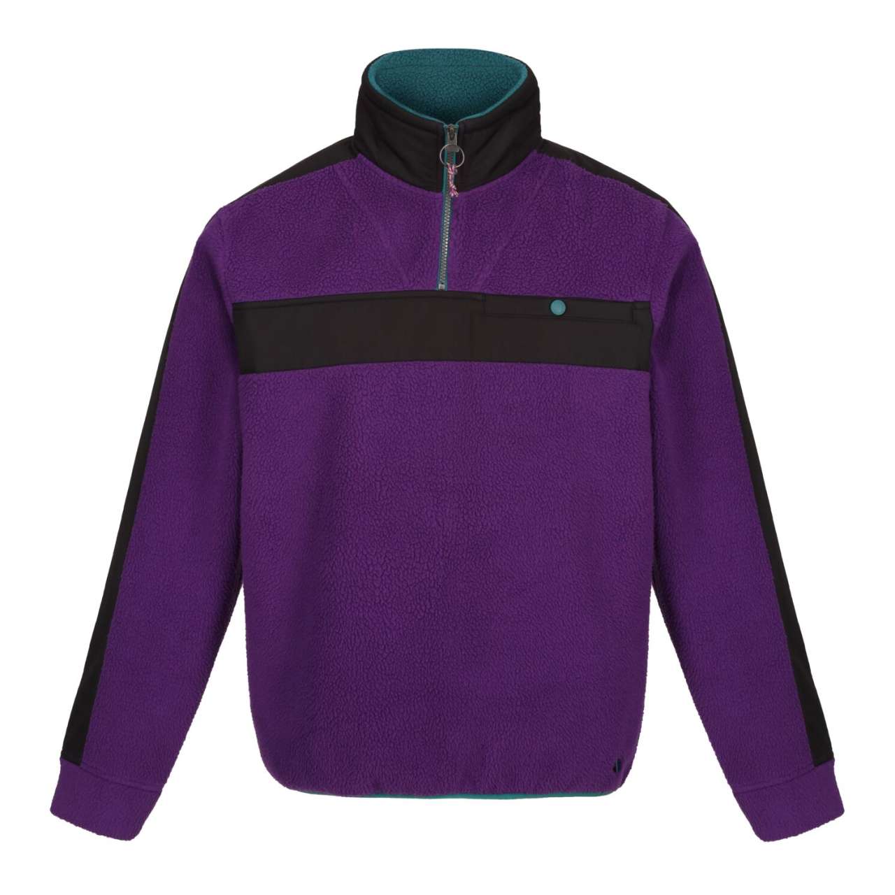 VINTAGE FLEECE PULLOVER - Juniper/Black - Main
