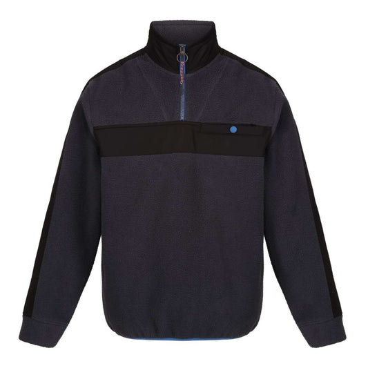 VINTAGE FLEECE PULLOVER - Seal Grey/Black - Main