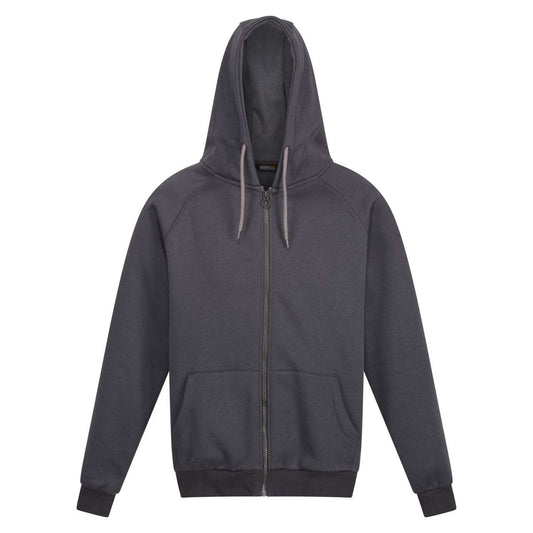 PRO FULL ZIP HOODIE - Seal Grey - colorimageurl