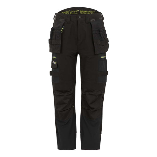 INFILTRATE SOFTSHELL STRETCH TROUSERS - Black - colorimageurl