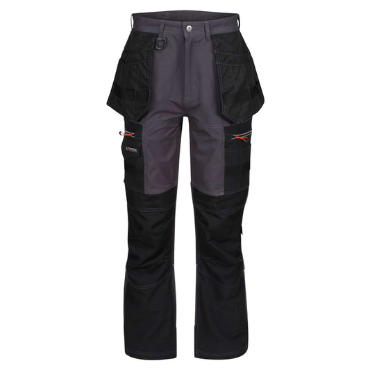 INFILTRATE SOFTSHELL STRETCH TROUSERS - Iron/Black - colorimageurl