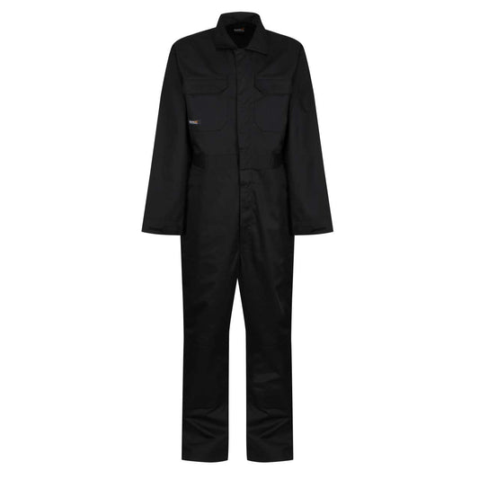 PRO STUD FASTEN COVERALL - Black - Main