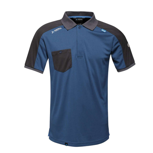OFFENSIVE WICKING POLO SHIRT - Blue Wing - colorimageurl