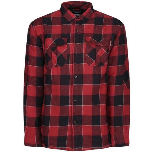 SHELFORD PADDED SHIRT - Red Check - colorimageurl