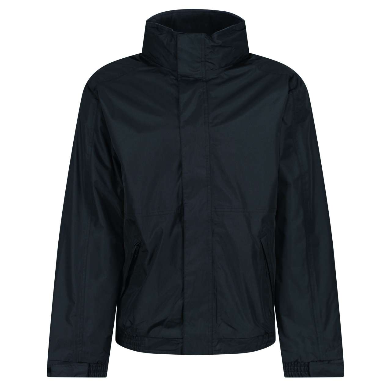 DOVER FLEECE LINED BOMBER JACKET - Black/Ash - Main