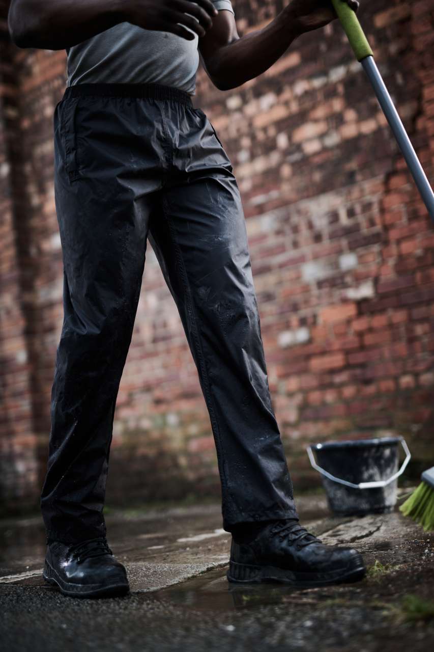 PRO PACKAWAY - BREATHABLE OVERTROUSERS - Fluro Yellow - modelimageurl