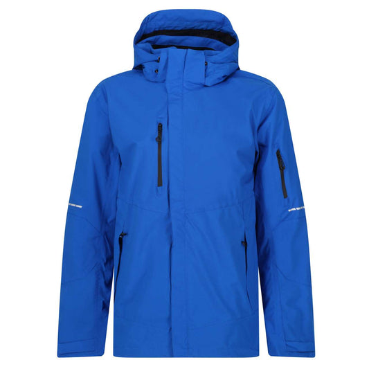 X-PRO EXOSPHERE II PERFORMANCE STRETCH SHELL JACKET - Oxford Blue/Black - colorimageurl