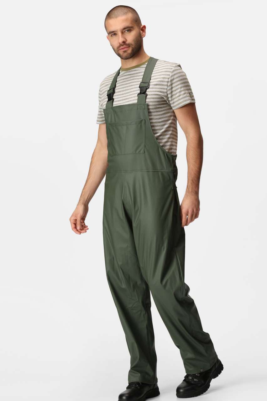 STORMFLEX BIB AND BRACE - Olive - modelimageurl