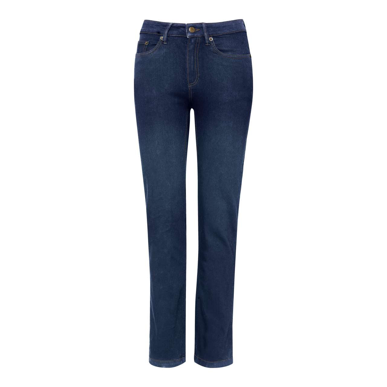 KATY STRAIGHT JEANS - Dark Blue Wash - colorimageurl