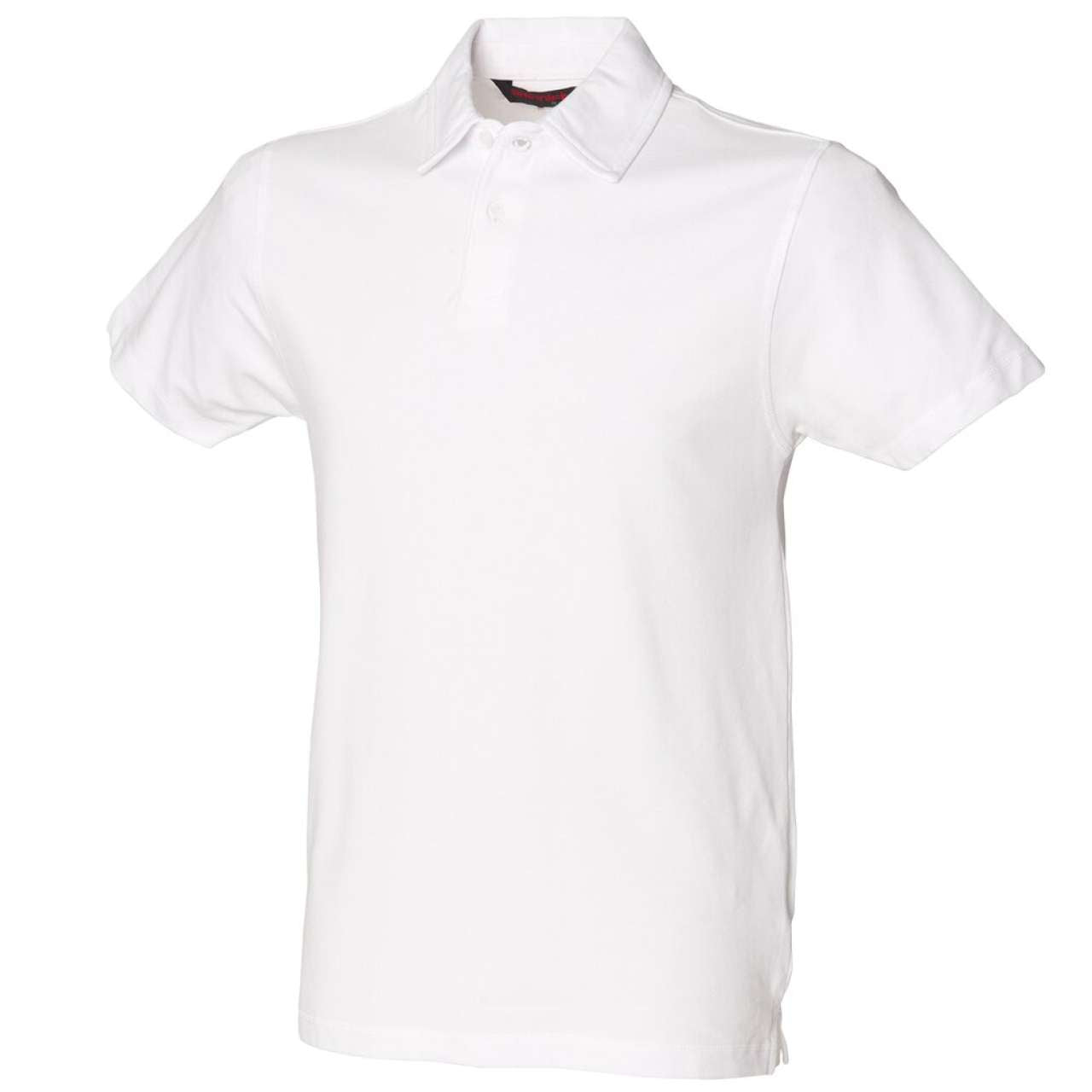 MODERN ESSENTIAL STRETCH POLO - White - Main