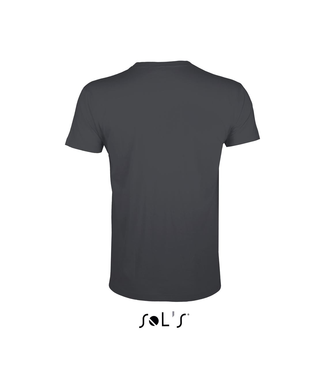 SOL'S REGENT FIT - MEN’S ROUND NECK CLOSE FITTING T-SHIRT - Dark Grey - Additional