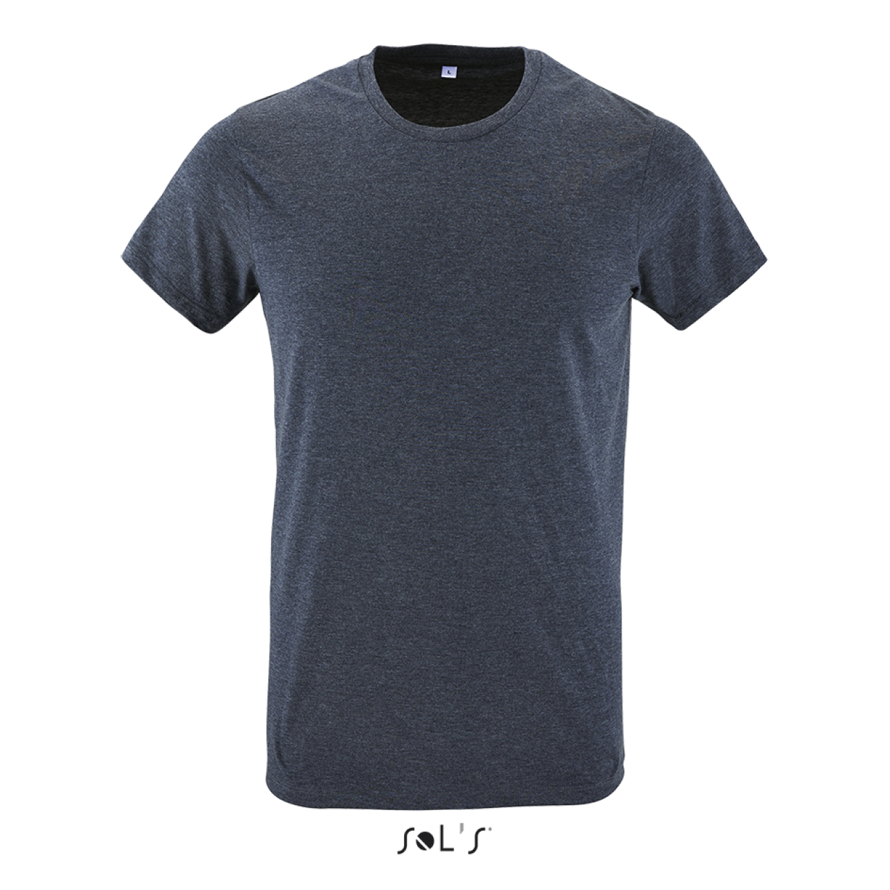 SOL'S REGENT FIT - MEN’S ROUND NECK CLOSE FITTING T-SHIRT - Heather Denim - Main