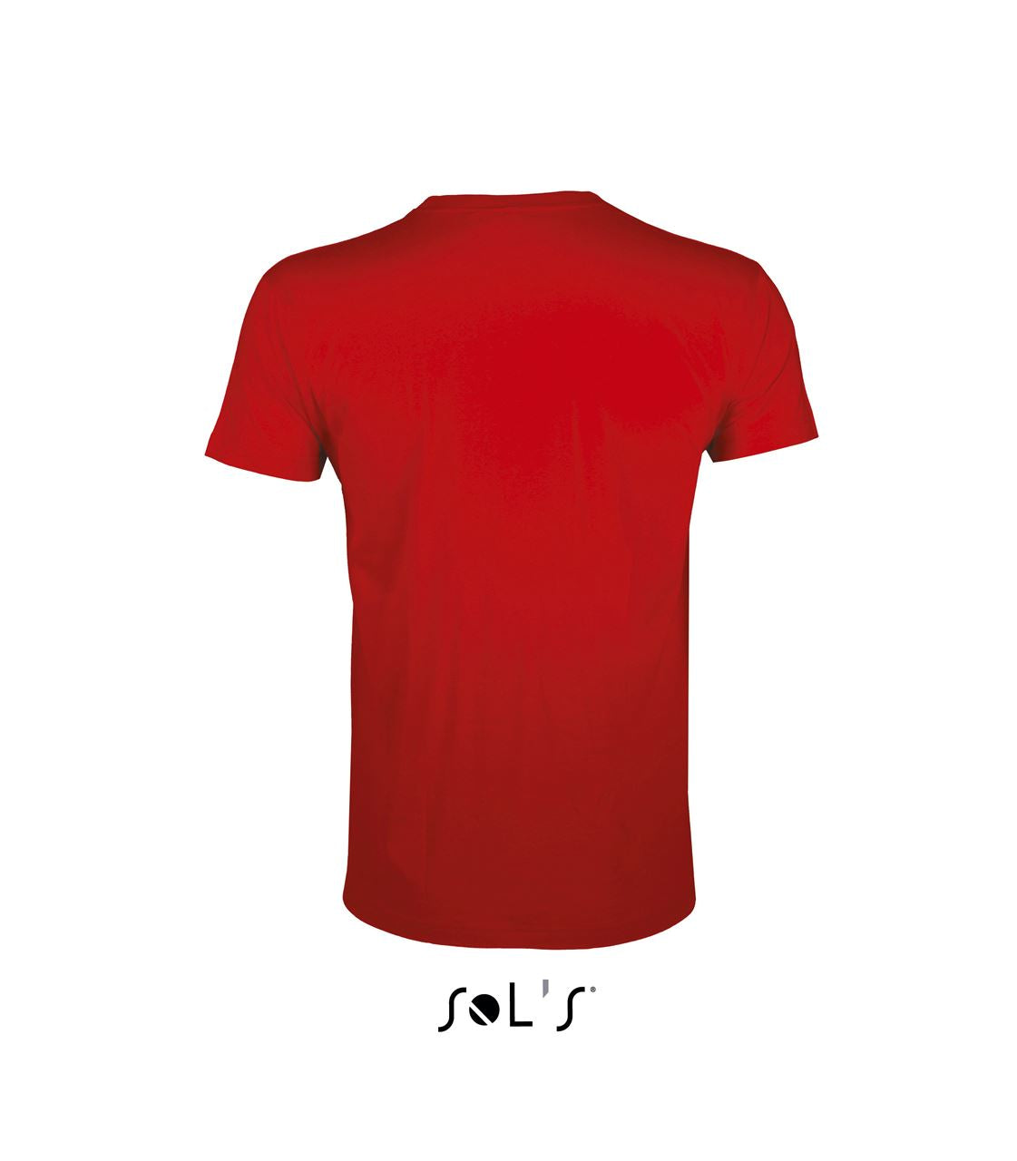 SOL'S REGENT FIT - MEN’S ROUND NECK CLOSE FITTING T-SHIRT - Red - Additional