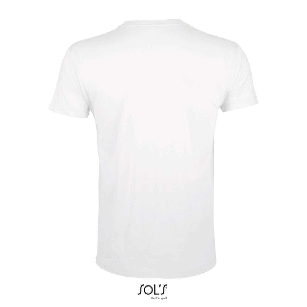 SOL'S REGENT FIT - MEN’S ROUND NECK CLOSE FITTING T-SHIRT - White - Additional