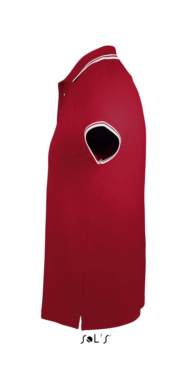 SOL'S PASADENA MEN - POLO SHIRT - Red/White - Additional