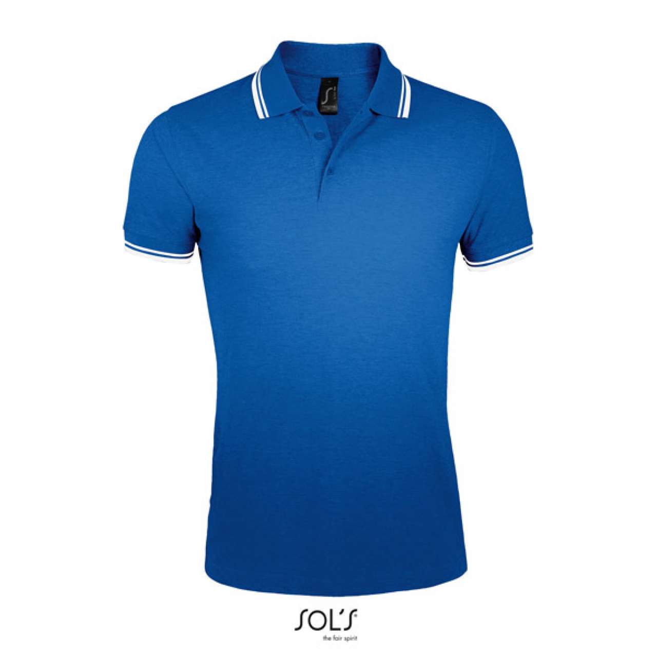 SOL'S PASADENA MEN - POLO SHIRT - Royal Blue/White - Additional