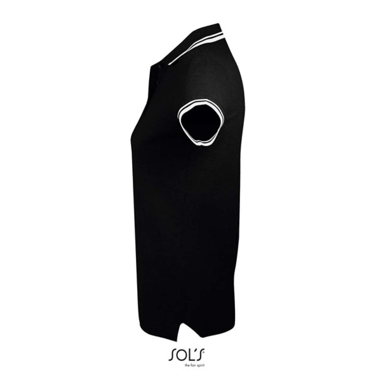 SOL'S PASADENA WOMEN - POLO SHIRT - Black/White - Additional