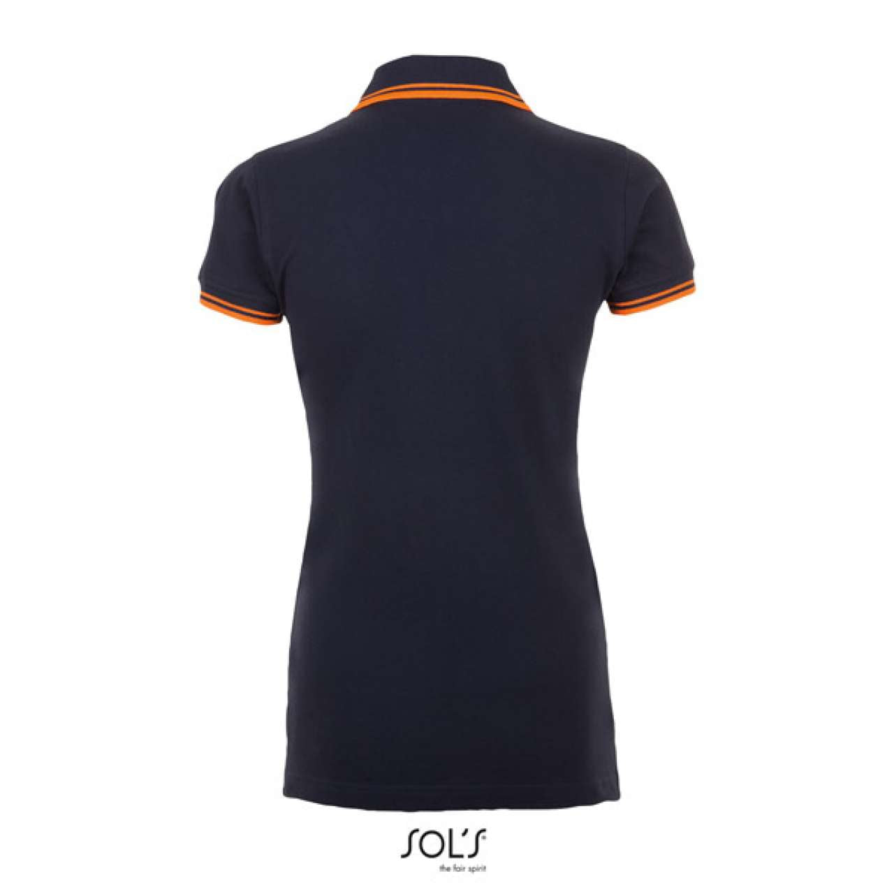 SOL'S PASADENA WOMEN - POLO SHIRT - French Navy/Neon Orange - Additional