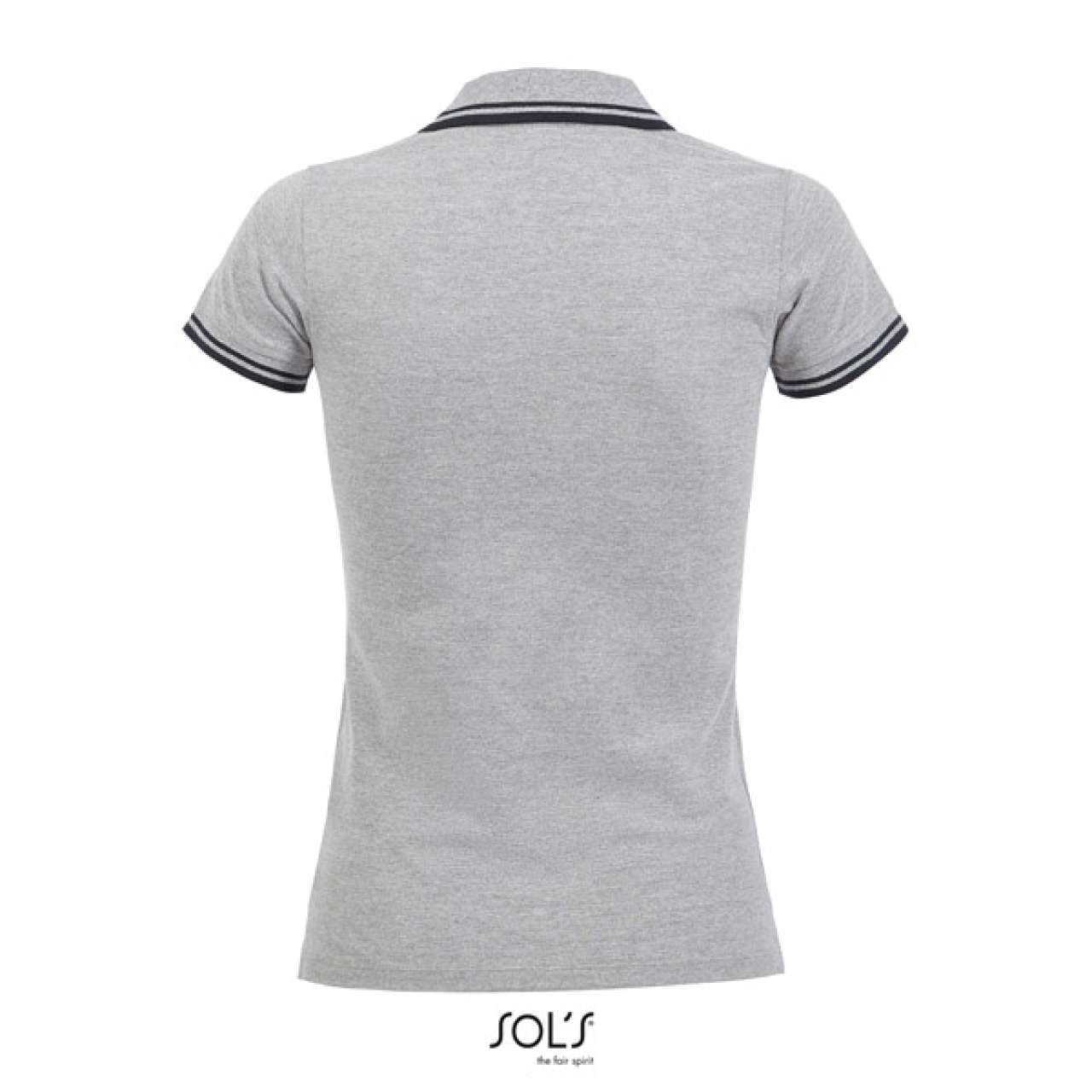 SOL'S PASADENA WOMEN - POLO SHIRT - Grey/Navy - Additional