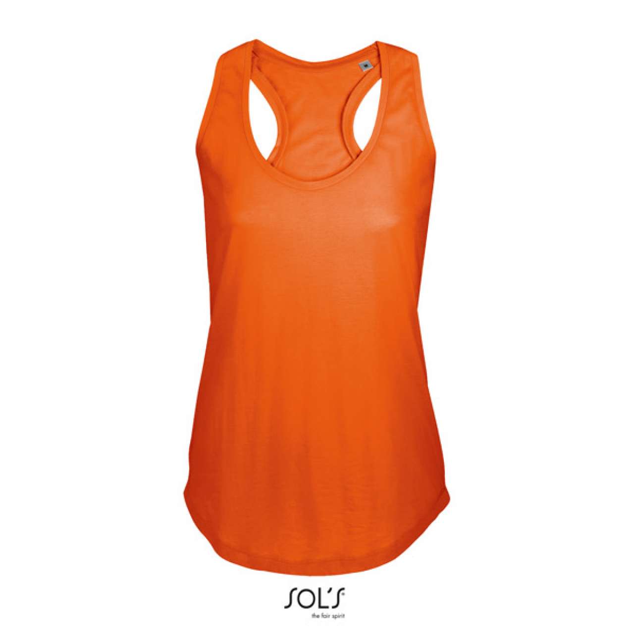 SOL'S MOKA - WOMEN’S RACER BACK TANK TOP - Burnt Orange - Additional