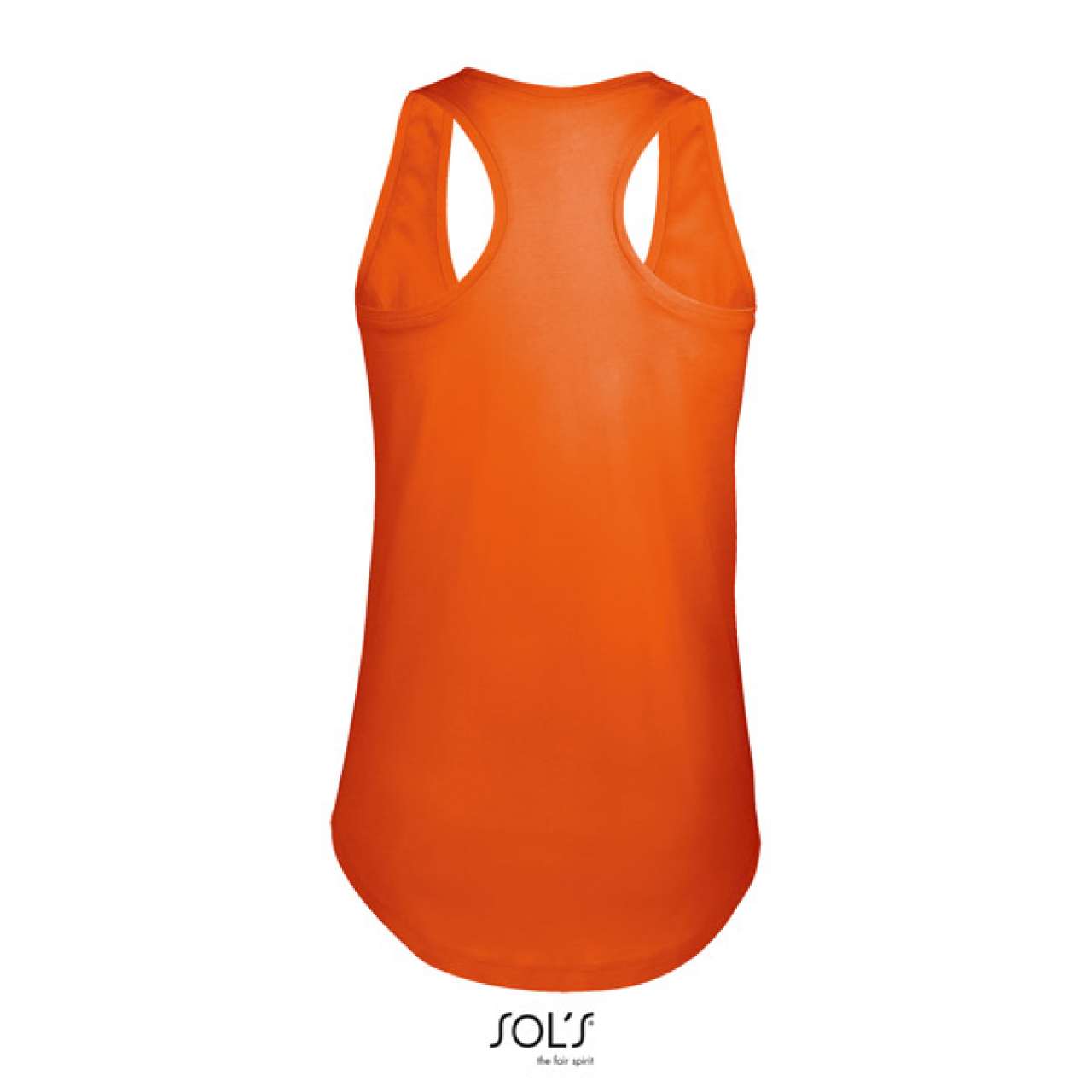 SOL'S MOKA - WOMEN’S RACER BACK TANK TOP - Burnt Orange - Additional
