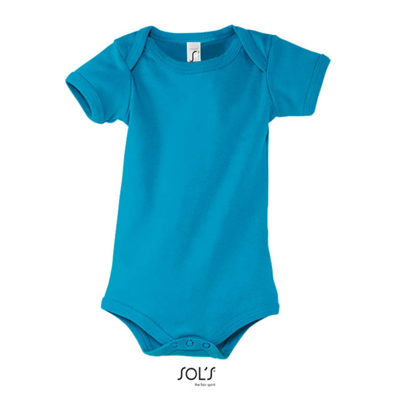 SOL'S BAMBINO - BABY BODYSUIT - Aqua - Additional
