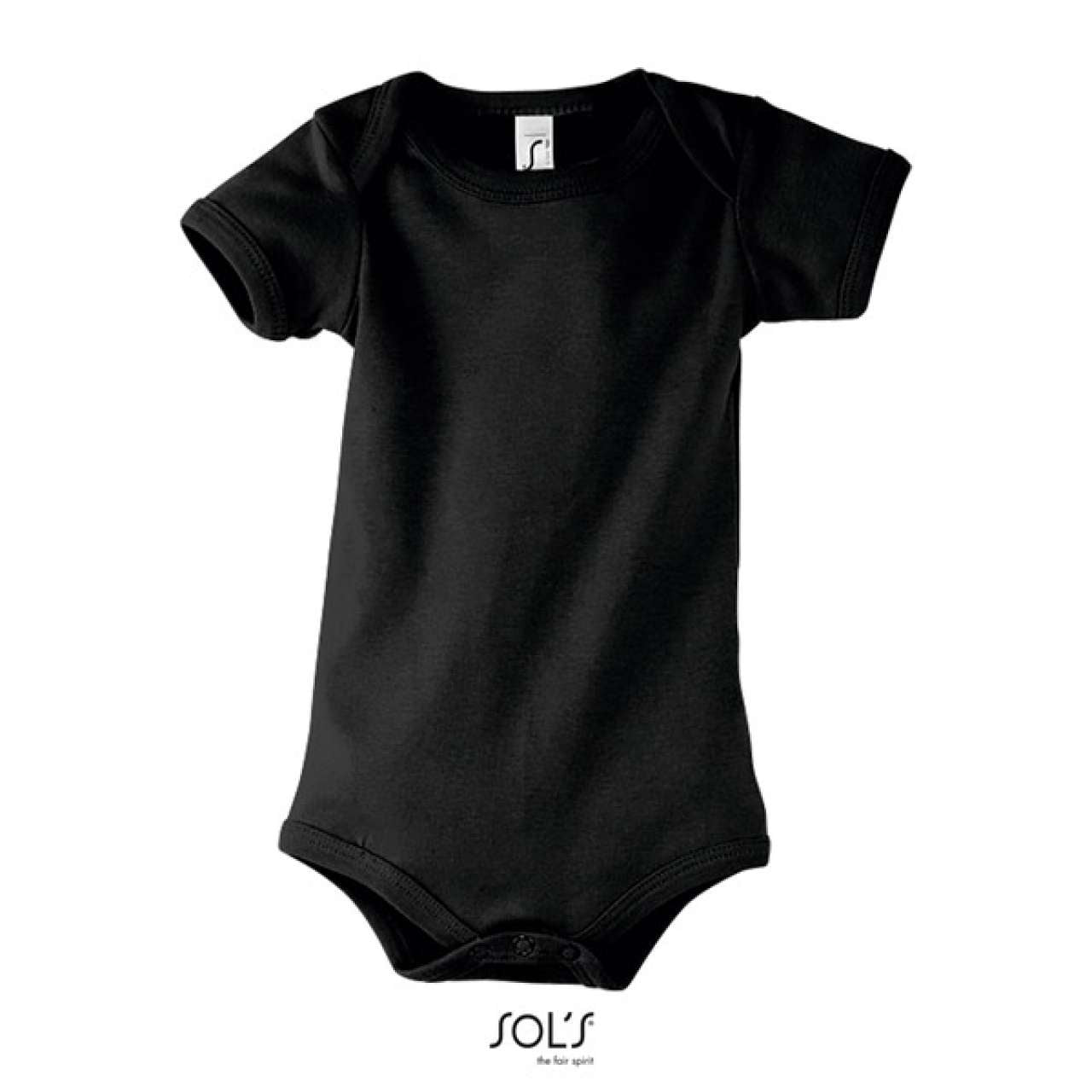 SOL'S BAMBINO - BABY BODYSUIT - Black - Additional