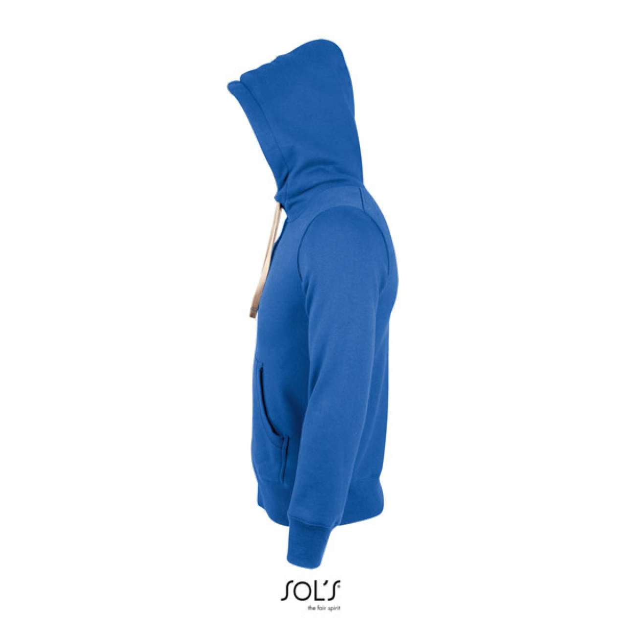 SOL'S SHERPA - UNISEX ZIPPED JACKET WITH "SHERPA" LINING - Royal Blue - Additional