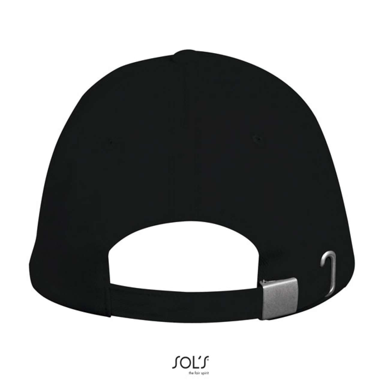 SOL'S LONG BEACH - 5 PANEL CAP - Black - Additional