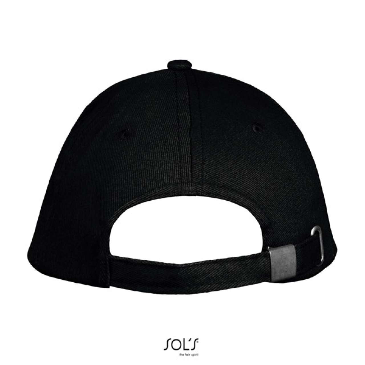 SOL'S LONG BEACH - 5 PANEL CAP - Black/Red - Additional