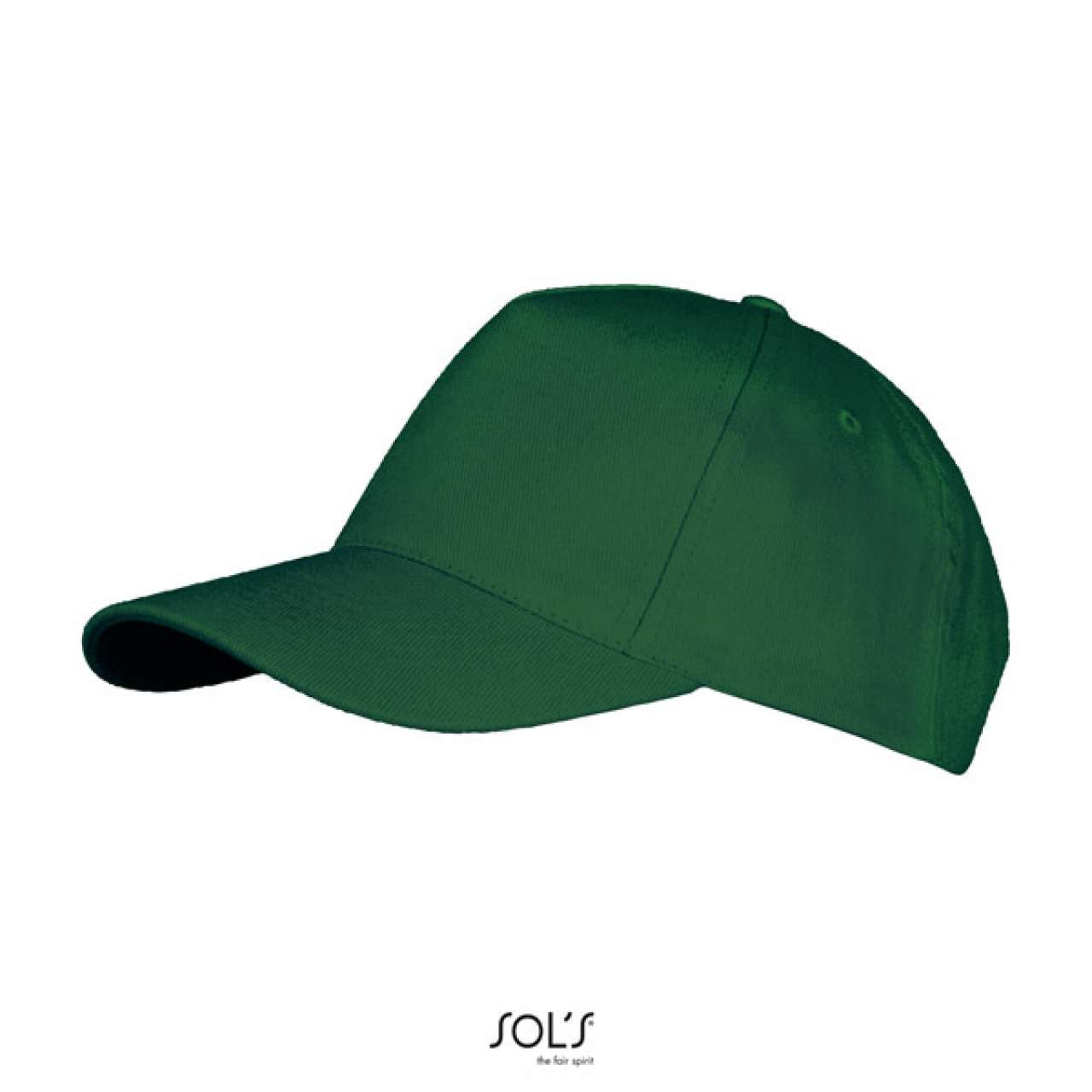 SOL'S LONG BEACH - 5 PANEL CAP - Bottle Green - Additional