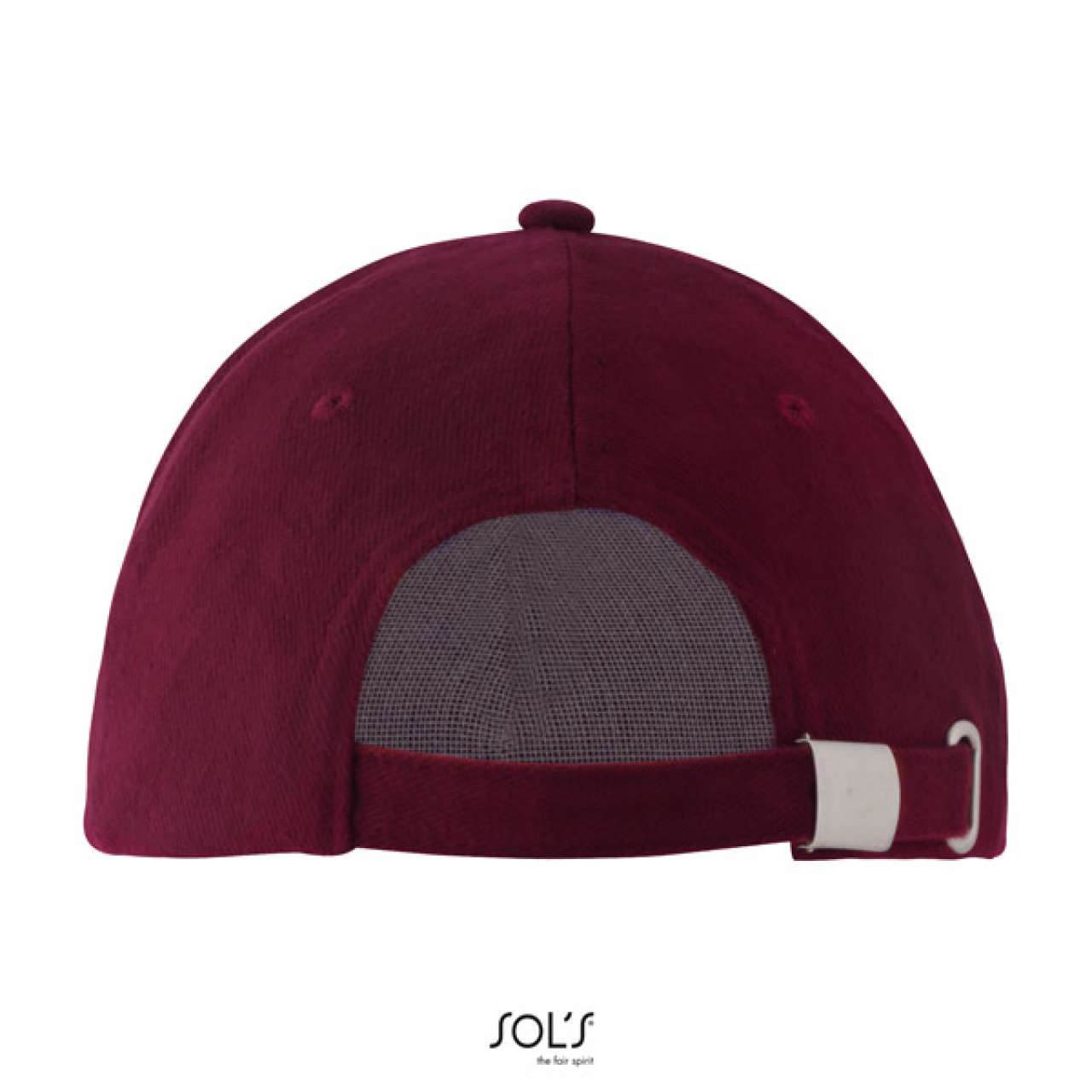 SOL'S LONG BEACH - 5 PANEL CAP - Burgundy - Additional
